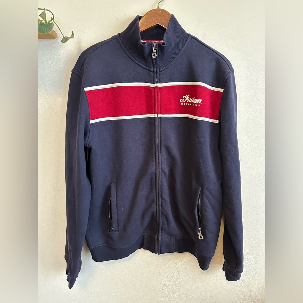 Indian Motorcyles Full Zip Cotton Jacket